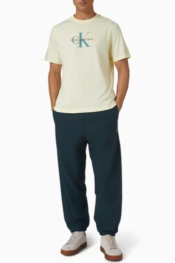 Monologo T-shirt in Cotton