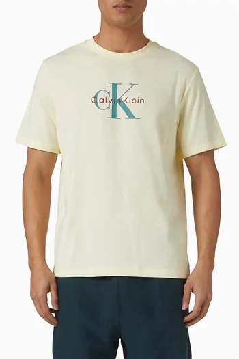 Monologo T-shirt in Cotton