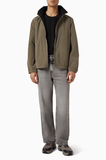 Cosy Flatback Rib T-shirt in Cotton-blend