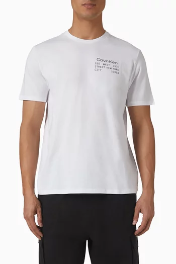 Logo T-shirt in Cotton