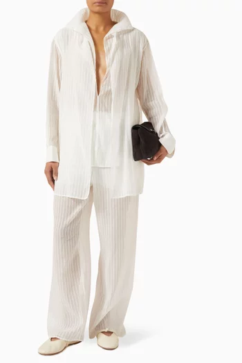 بنطال نان حرير سيرساكر