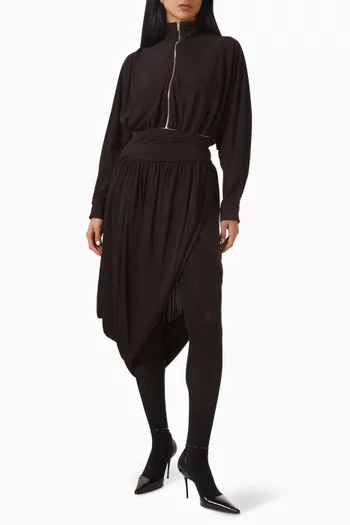 جاكيت بدرابيه جيرسيه غير لامع