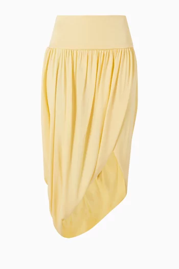 Twisted Skirt in Jersey