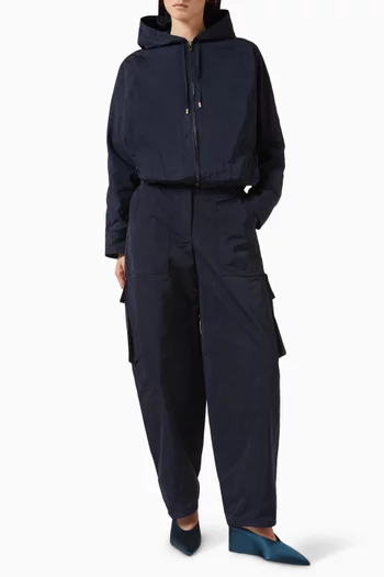 Cargo Pants in Silk Blend