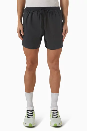 Stride 5″ Brief‑Lined Running Shorts