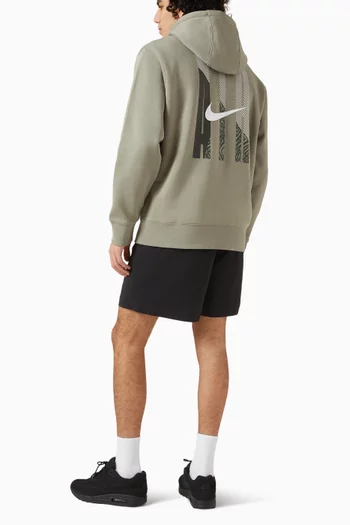 Air Drawstring Hoodie in Cotton-terry