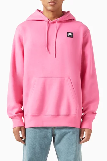 Air Drawstring Hoodie in Cotton-terry