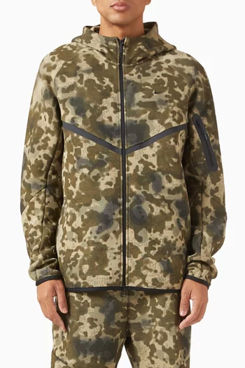 Camo Windrunner Jacket in Tech-fleece
