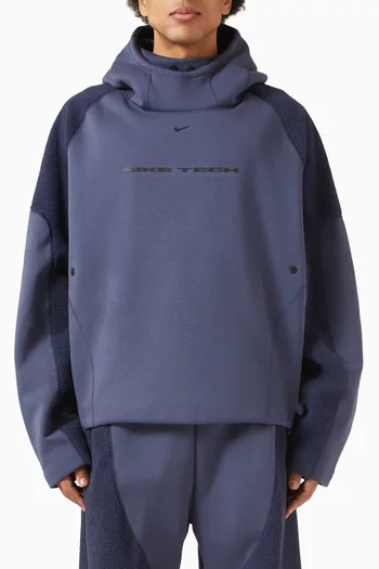 Tech Boreas Oversized Hoodie in Cotton-fleece