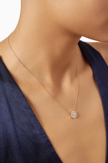 Anya Diamond Pendant Necklace in 18kt Yellow Gold