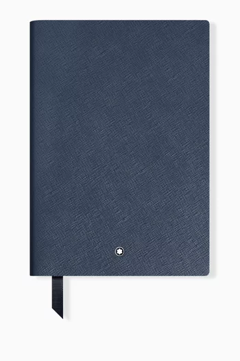 Medium Notebook in Saffiano Leather
