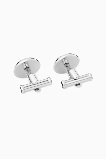 Meisterstück Cufflinks in Stainless Steel