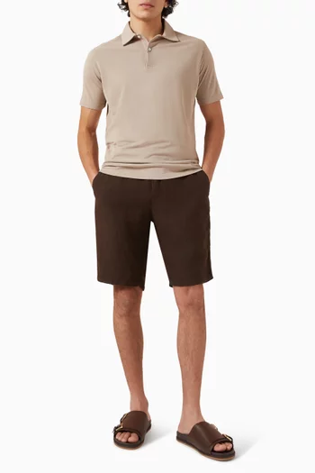 Bermuda Shorts in Linen
