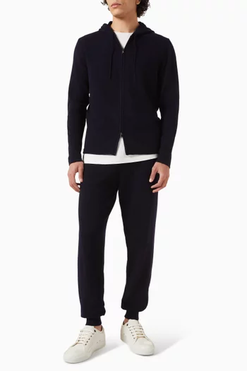 Zip Hoodie in Cashmere