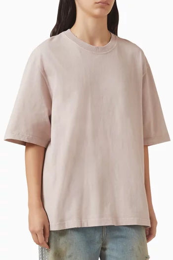 Relaxed T-shirt in Cotton Jersey