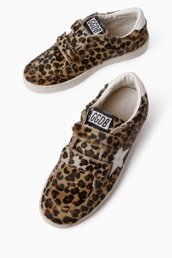 سنيكرز بول ستار بشريط وجزء علوي شعر مهر