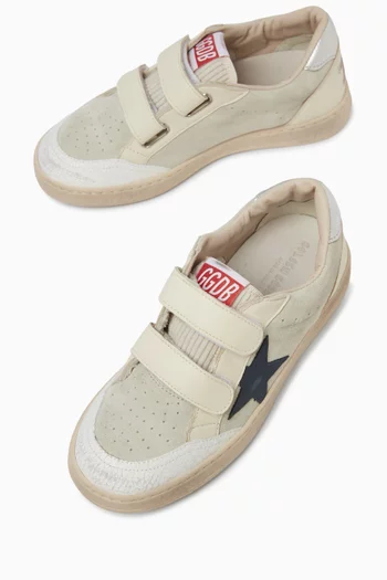 Ball Star Strap Sneakers in Suede