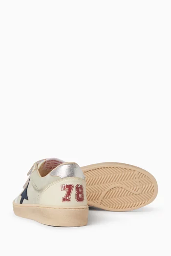 Ball Star Strap Sneakers in Suede