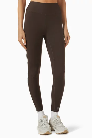 Contrast Stripe High Rise Leggings in Softskin