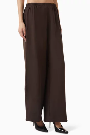 Super Wide Leg Pants in Modal