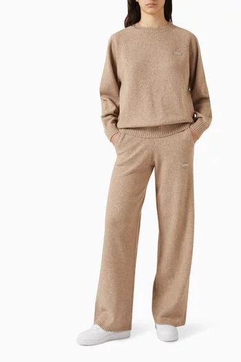 Knitted Sweatshirt in Cloud Knit