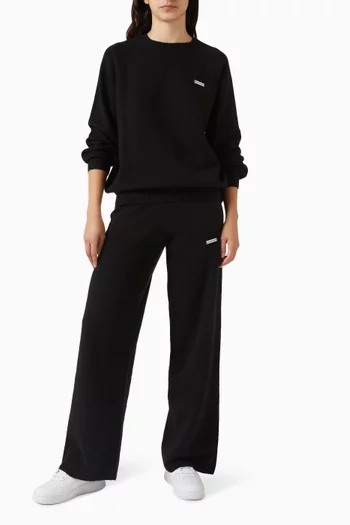 Knitted Sweatshirt in Cloud Knit