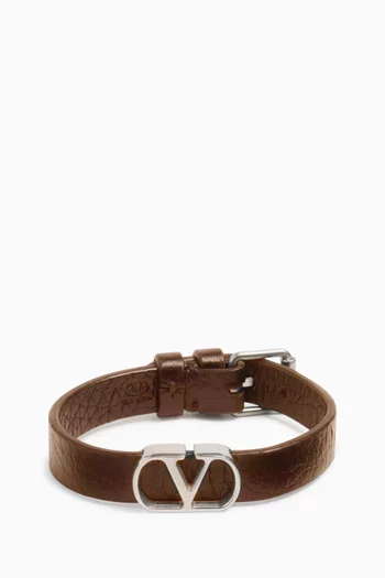 VLOGO Bracelet in Leather