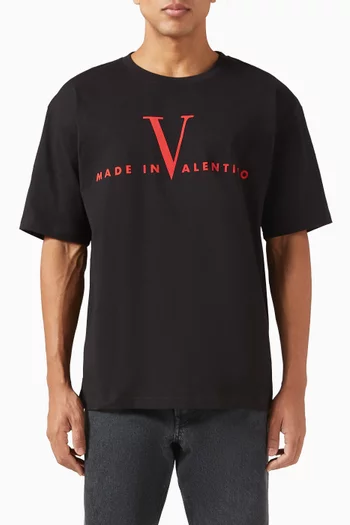 Valentino-print T-shirt in Cotton