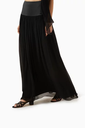 Samara 50 Crystal-embellished Mules in Satin