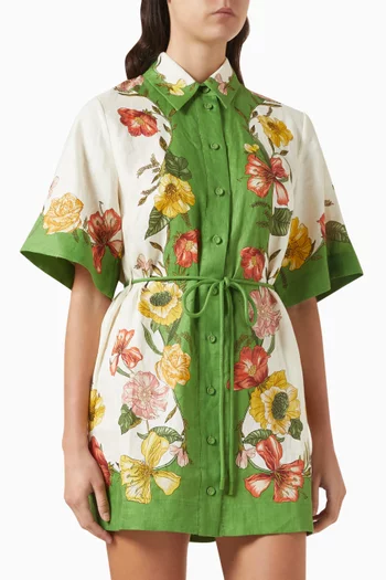 Wren Belted Mini Dress