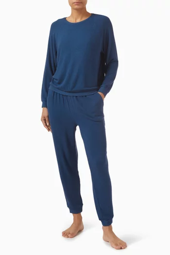 Cozy Time Crewneck Top in TENCEL™ Modal