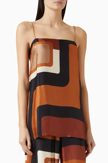 بلوزة آينا مزيج فيسكوز