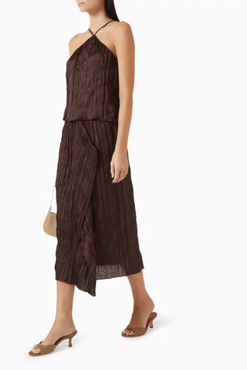 تنورة ماي بملمس بارز