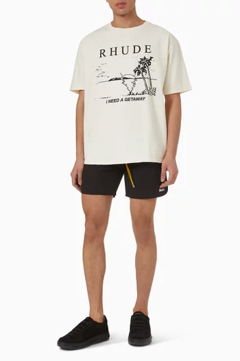 تي شيرت بعبارة I Need A Getaway قطن