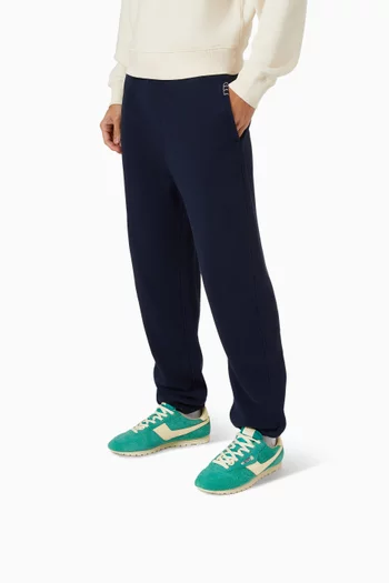 Windspin Low Sneakers in Suede & Leather