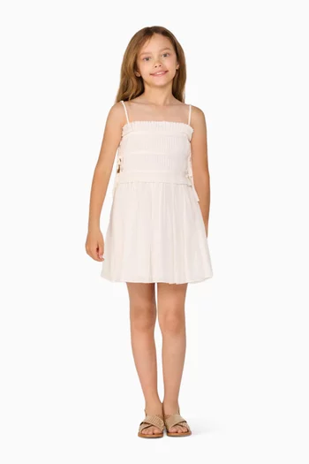 Elena Mini Dress in Cotton