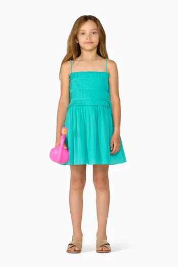 Elena Mini Dress in Cotton