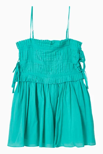 Elena Mini Dress in Cotton