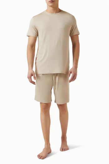 Basel Lounge Shorts in Micro Modal Stretch