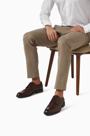 Tayil Derby Shoes in Leather