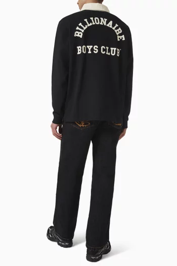 تي شيرت راجبي برقعة رائد فضاء قطن