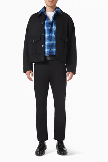 Jacket in Boiled Wool