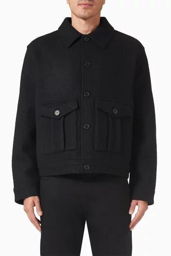 Jacket in Boiled Wool