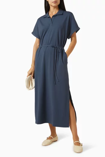 Belted Polo Dress