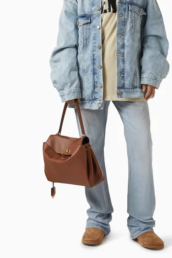 Medium Rodeo Handbag in Smooth Calfskin