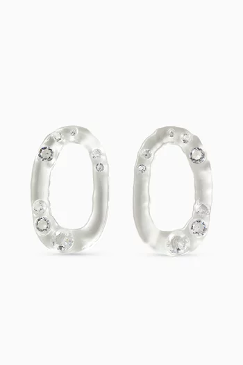 Zeynah Earrings in Resin