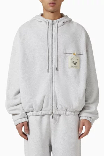 Le Hoodie Torneo in Cotton Fleece