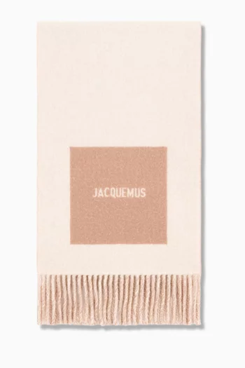 Rond Carré Scarf in Virgin Wool