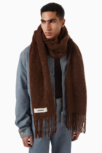 Carro Scarf in Wool-blend