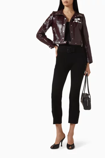 Buckle 90s Tank Top in Rib-knit